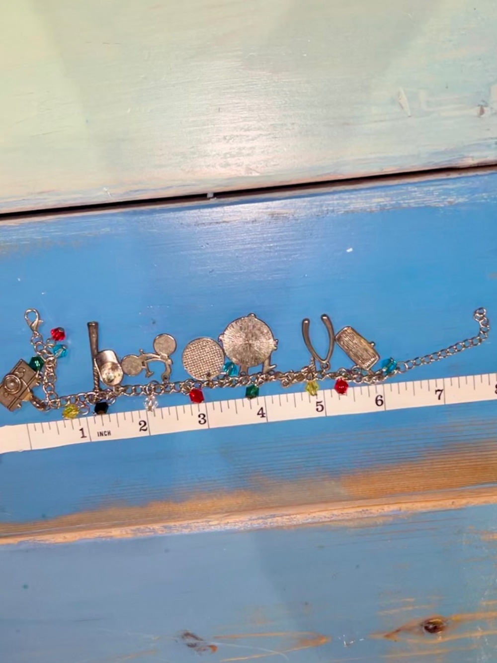Stranger Things Iconic Multi-Charm Bracelet – Adjustable Chain - Picture 3 of 3